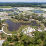 Center Lake on the Park Green Area